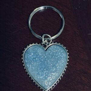 Blue Heart Charm