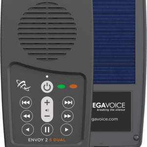 MegaVoice Solar-Powered Audio Player with Bible and Mobility Training Guide