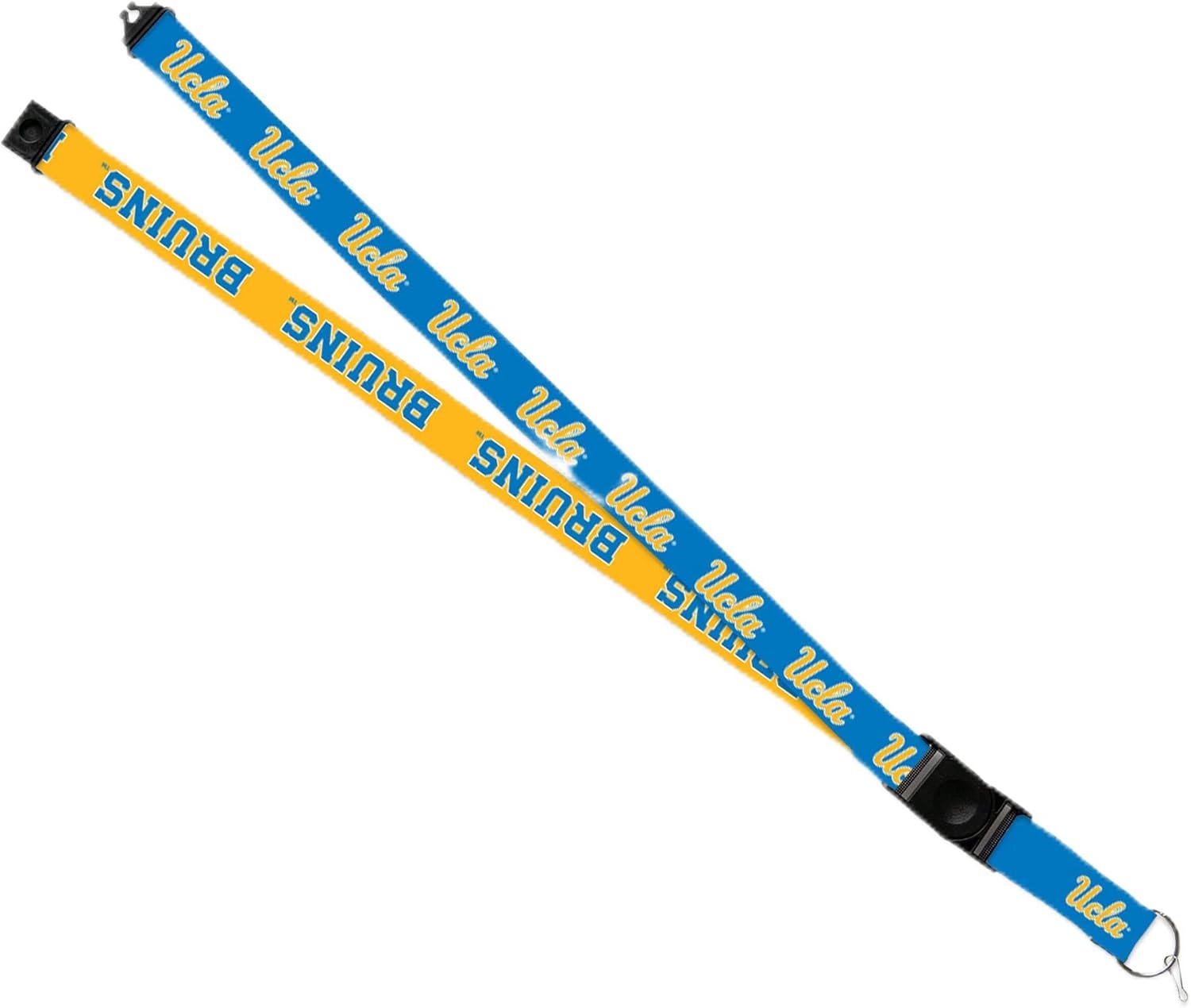 Blue and Gold branded UCLA Bruins cane handle lanyard