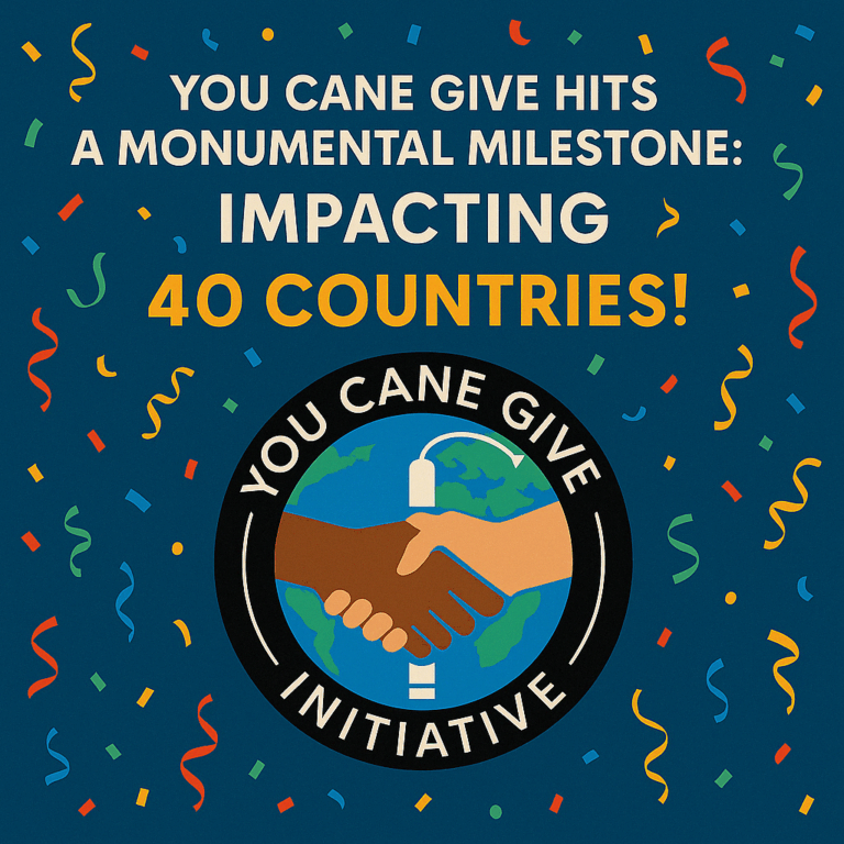 You Cane Give Hits a Monumental Milestone: Impacting 40 Countries!