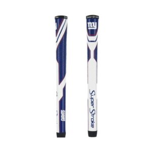 Officially branded New York Giants cane grip with black and white design. Logo towards the top, the word GIANTS printed along the side