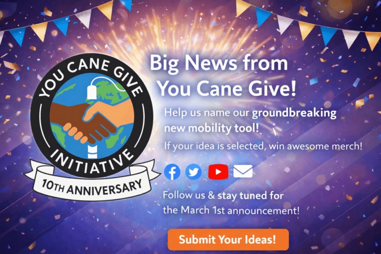 Big news is on the horizon at You Cane Give! 