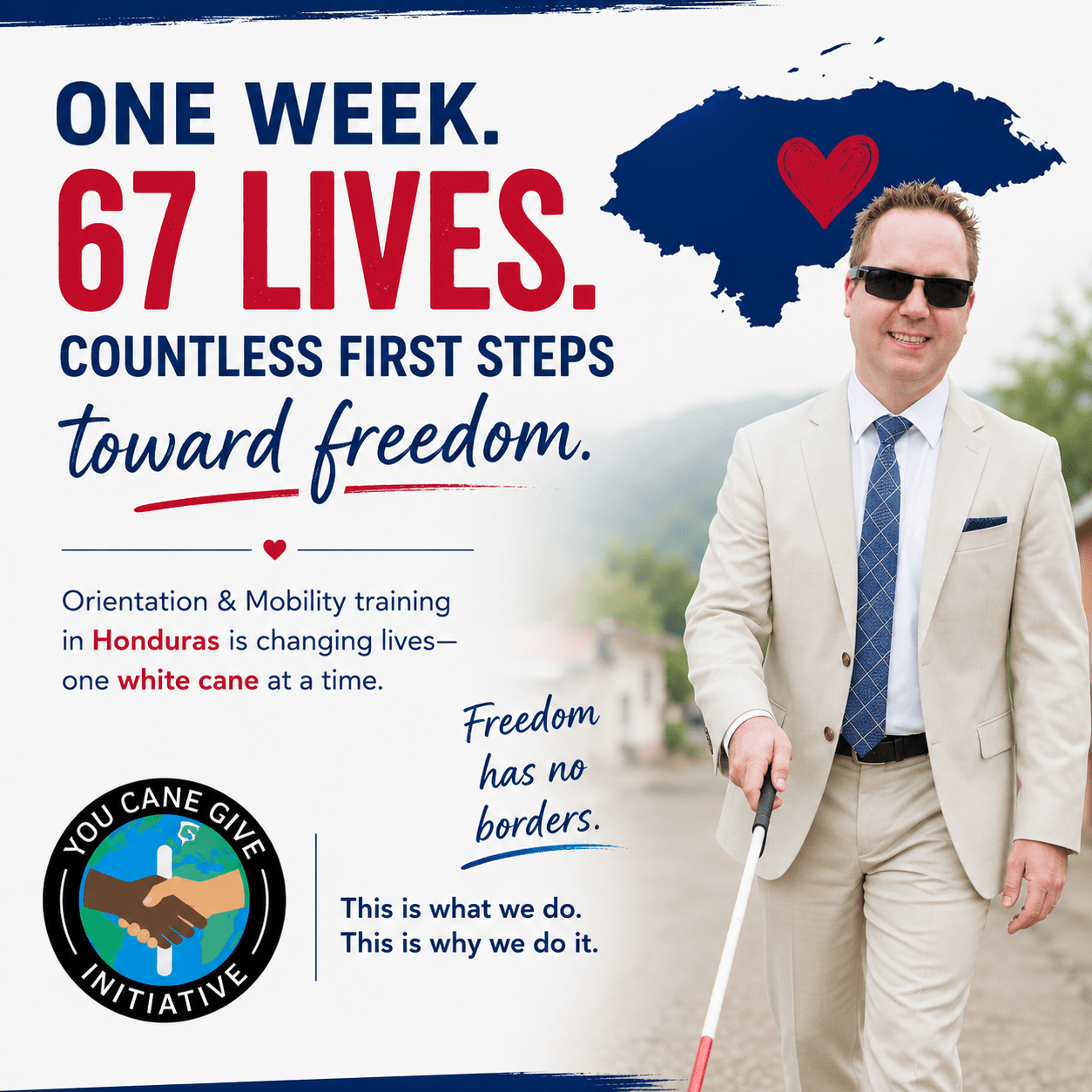 You are currently viewing 67 Lives, One Week: White Cane Training in Honduras